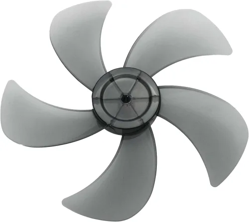 Vista 8 de dPois Hoja de ventilador de plástico hojas universal para el hogar, pedestal de pie para ventilador de mesa, pieza de repuesto con cubierta de Negro