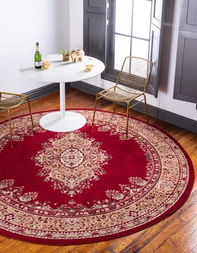 Vista 25 de Unique Loom - Alfombra de área estilo persa tradicional de la colección Reza, de 2 pies 2 pulgadas x 3 pies, colores negro y beige