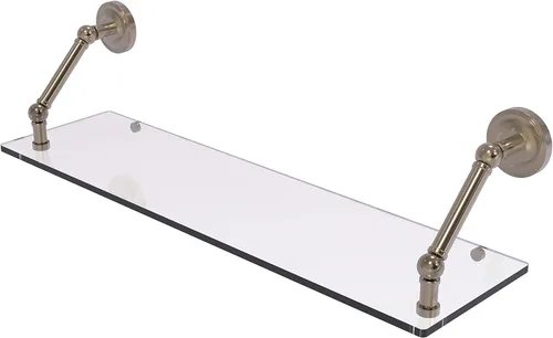 Vista 41 de Allied Brass PR-1/22-ORB Pr - Estante de vidrio con bordes biselados de 1 pulgada, 22 pulgadas, bronce aceitado