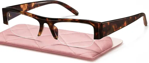 Vista 8 de livho Blue Light Blocking Glasses for Women and Men, Lightweight Metal Frame Computer Glasses, Anti Eye Strain, UV Protection