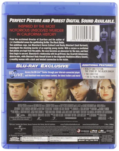 Vista 2 de The Black Dahlia Blu-ray