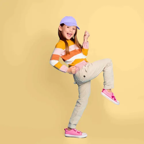 Vista 36 de DALIX Gorra plana de algodón, color marrón, náutico, rosa, rojo o blanco, para niños o jóvenes