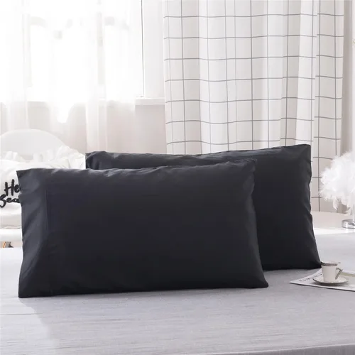 Vista 10 de Microfiber Pillow Cases Set of 2, Super Soft and Cozy, Wrinkle, Fade, Stain Resistant with Envelope Closure Pillowcases (NO Pillow Inner)