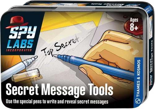 Vista 8 de Thames & Kosmos Spy Labs Inc: Herramientas de mensajes secretos intercambian información confidencial con bolígrafos secretos Herramientas