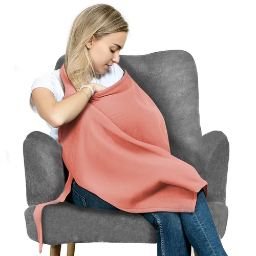 Vista 12 de San Francisco Baby Funda de lactancia – Funda de lactancia transpirable para lactancia, cubierta de lactancia de 360° para lactancia materna, fundas