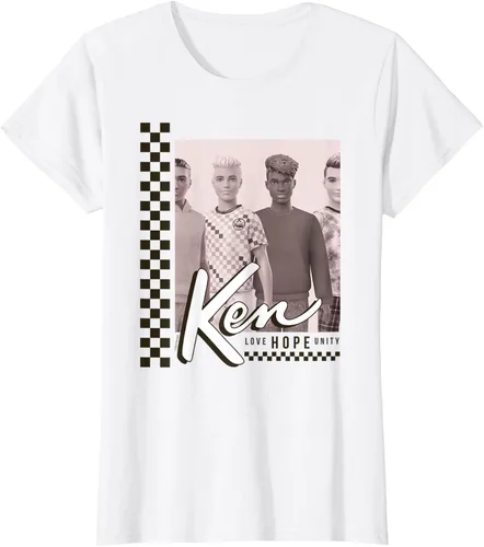 Vista 20 de Barbie - Camiseta Ken Love Hope Unity Blanco