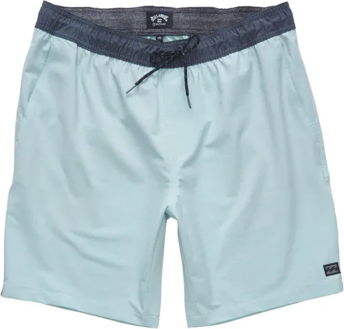 Vista 3 de Billabong Crossfire Pantalones Cortos Sumergibles Elástico 19" Blue Haze SM, Azul (Blue Haze)