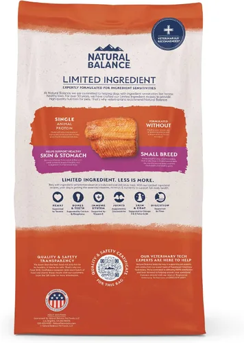 Vista 10 de Natural Balance Ingrediente limitado, salmón y batata, 12 lb