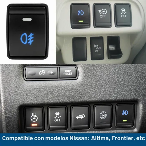 Vista 3 de Arnés de cableado de luz antiniebla H11 H8 para Nissan Altima Frontier Versa Sentra Rouge 2014-2023 con kit de interruptor de encendido/apagado