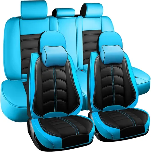 Vista 18 de Funda de asiento de automóvil para Mini Cooper 2002-2012, duradera, resistente al desgaste, impermeable, transpirable, sin olor, accesorios para Rojo