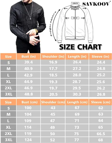 Vista 6 de Suéter de punto de manga larga con cuello redondo para hombre