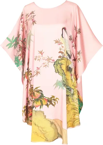 Vista 42 de Pijama de seda 100% para mujer, batas de baño de seda para mujer, batas de kimono de seda, batas de baño con mangas de muñeca, estampado floral