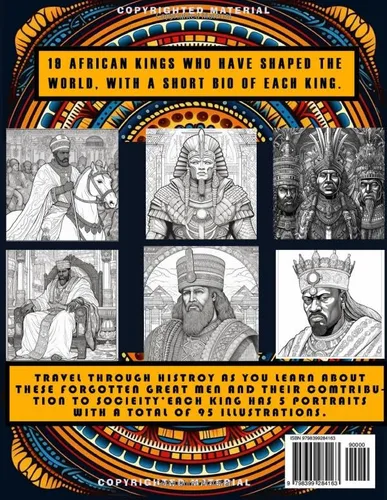 Vista 2 de I Am A King Adult Coloring Book