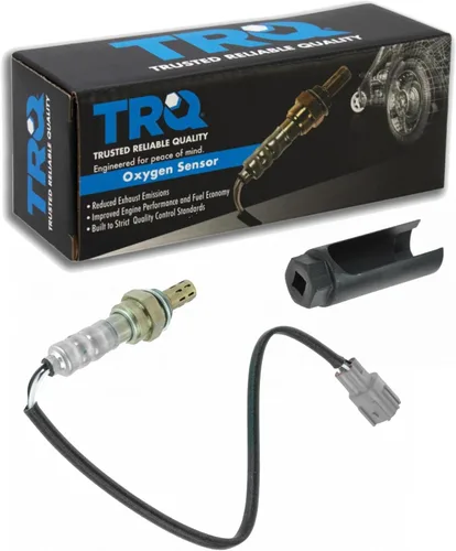 Vista 161 de TRQ Sensor de Oxígeno O2 de 4 Hilos de Banda Estrecha Compatible con VW Atlas 2.0L 2018-21, VW GTI 2.0L 2016-18, Audi A3 Quattro 2.0L 2015-18, VW