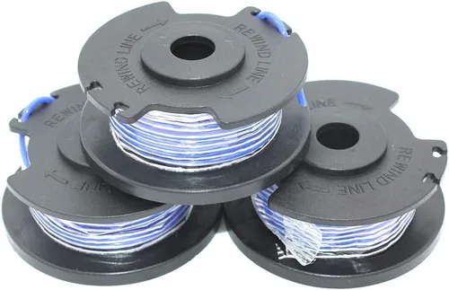Vista 2 de 3PK carrete con línea para Ryobi Trimmer Edger P2002 RY24021 RY40200 P2003 RY24200 P2004 P2005 RY40021 P2006 P2200 P2006A P2000 Craftsman 31550