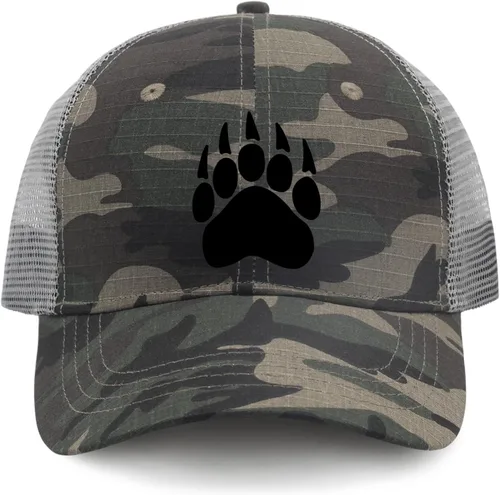 Vista 9 de Dad Hats The Bear's Tracks Baseball Caps, Vintage Hat for Women