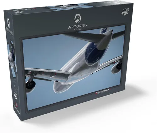 Vista 2 de MyPuzzle What is Magical About an A380 - Rompecabezas prémium de 100 piezas para adultos