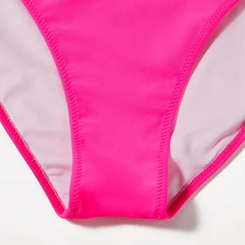 Vista 50 de MOOSLOVER Traje de baño de dos piezas con corte alto y cintura alta para mujer