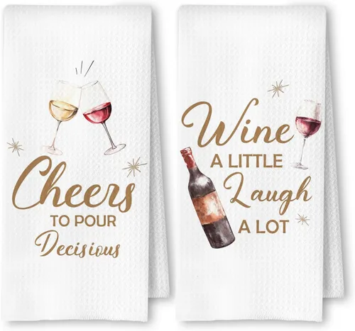 Vista 14 de Friend and Beer Toallas de Cocina, Regalos para Amantes de la Cerveza Paños de Platos y Té para Bar Cocina Carrito Bar Decoración, Regalos