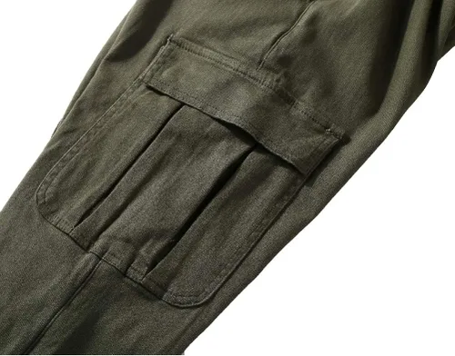 Vista 7 de Pantalones vaqueros de motociclista con pantalones cargo de armadura para hombres y mujeres