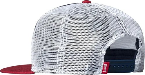 Vista 2 de Gibson Guitar Co. Gorra de camionero, rojo, blanco y azul, rojo, blanco y azul