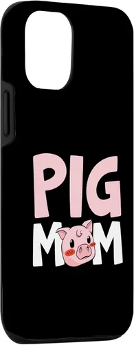 Vista 3 de Funda para iPhone 14 Pig Mom Pig Whisperer Piggy Pig Lover Día de la Madre