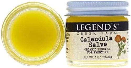 Vista 12 de Legend's Creek Farm Herbal Salve - Ungüento curativo con aceite de cáñamo, consuelda y mirra, bálsamo natural para piel agrietada, rasguños