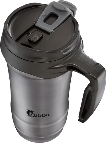 Vista 4 de Bubba Brands Hero Taza térmica de 18 onzas, color oro rosado., Negro