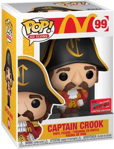 Vista 3 de Funko POP! Captain Crook #99 NYCC 2020 Exclusivo compartido