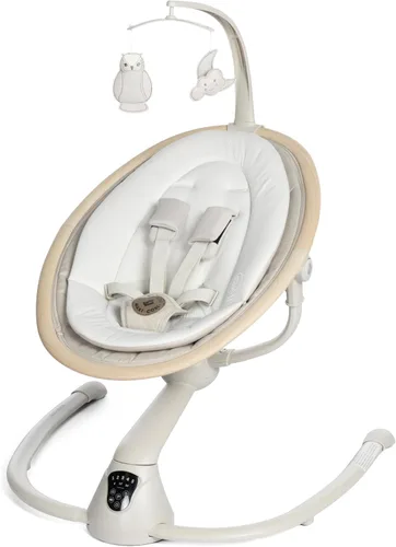 Vista 18 de Maxi-Cosi Cassia Columpio Inteligente para Bebés para Infantes, Columpio Portátil Plegable con Música, Rotación de 360°, 5 Velocidades, 12 Melodías