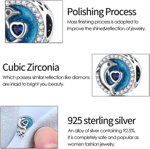 Vista 162 de KUNSIR Los abalorios se adaptan a pulseras Pandora para mujer, plata de ley 925, cuentas colgantes de joyería para niñas, dijes de feliz cumpleaños