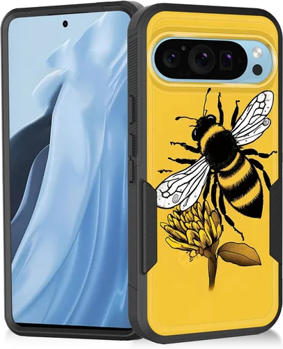 Vista 26 de Funda para Pixel 11 Pro XL, resistente de doble capa híbrida de policarbonato duro de goma suave a prueba de golpes para Google Pixel 11 Pro XL 6.8