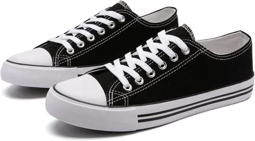 Vista 2 de Sneakers for Women Fashion Sneakers Tennis Shoes Women Sneakers Tenis para Mujeres Womens Shoe Sneakers Women's Sneakers (10, All Black, Numeric_10)