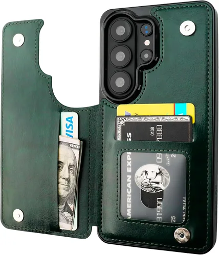 Vista 94 de ONETOP - Funda tipo cartera para Samsung Galaxy S22 con tarjetero, color negro Kickstand,ID/Cash Holder,Case Wallet with Card Slots,Double