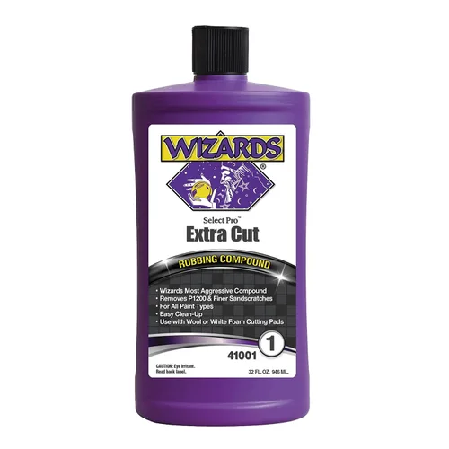 Vista 8 de Wizards Select Pro Cut & Polish 2 - Paso 2 Esmalte de acabado - 32 oz Elimina las marcas de remolinos compuestos, ofrece un acabado de alto brillo