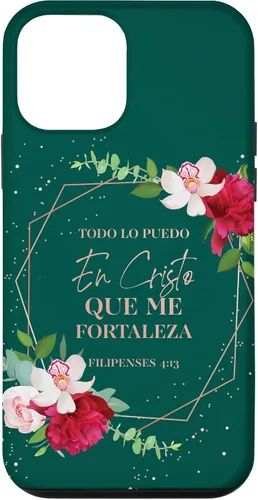 Vista 16 de Regalos Mujer Cristiana Español Versículos de la Biblia Español Funda para iPhone 17