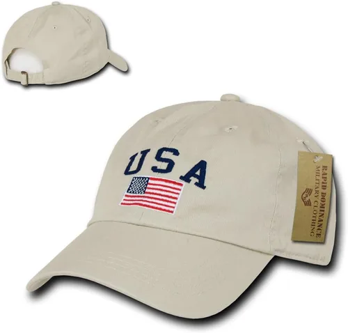 Vista 2 de Gorra con bordado USA estilo polo Rapid dominance