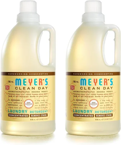 Vista 13 de Mrs. Meyer's Clean Day, detergente para lavadoras, 1, 2