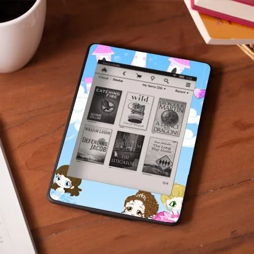 Vista 3 de Kit de piel Kindle Paperwhite - Princesas pequeñas