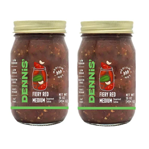 Vista 10 de Dennis' Gourmet - Salsa de frijoles negros y maíz totalmente natural Esta salsa fresca y abundante para restaurante es baja en azúcar, baja