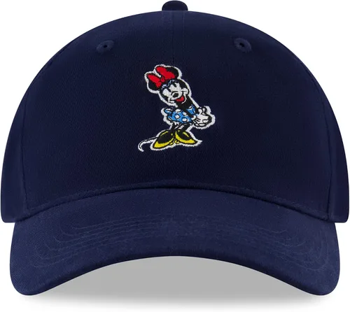 Vista 2 de Disney Gorra de béisbol para mujer, gorro ajustable de Minnie Mouse para adultos