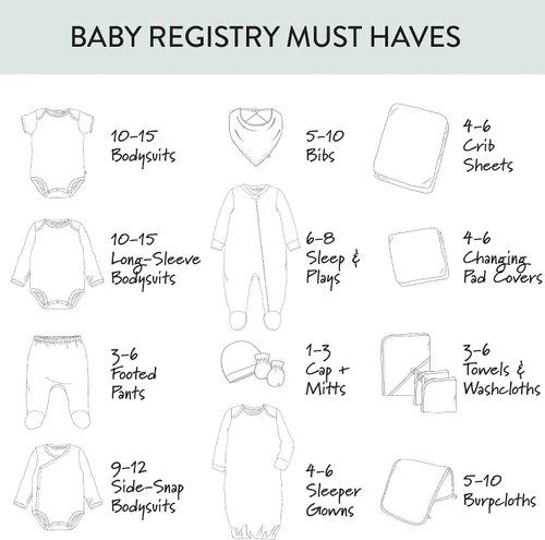 Vista 6 de HonestBaby unisex-baby 3-pack Long Sleeve Side-snap Kimono Bodysuits Organic Cotton for Infant Baby Boys, Girls, Unisex
