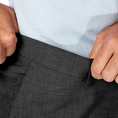 Vista 4 de Haggar Pantalón de vestir elástico en 4 direcciones para hombre