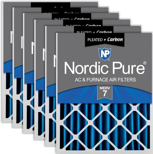 Vista 19 de Nordic Pure 16x20x4 (15_1/2 x 19_1/2 x 3_5/8) Filtro de aire plisado MERV 7, 1 unidad