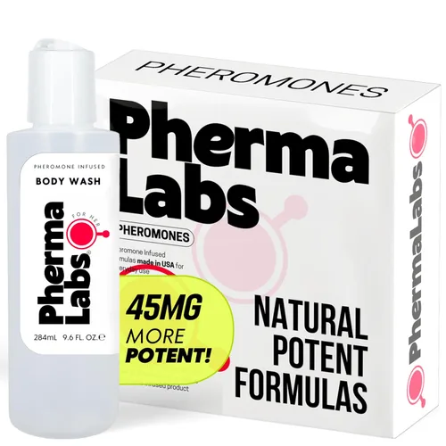 Vista 8 de Gel de baño para mujer con feromonas, 9.6 onzas líquidas (aroma todo el día)
