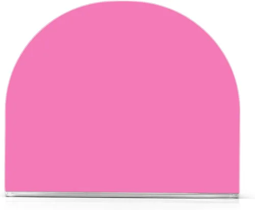 Vista 2 de Servilleteros color rosa coral claro, servilletero acrílico para almuerzo, servilletero, vertical, servilletero, para mesa, restaurante, picnic