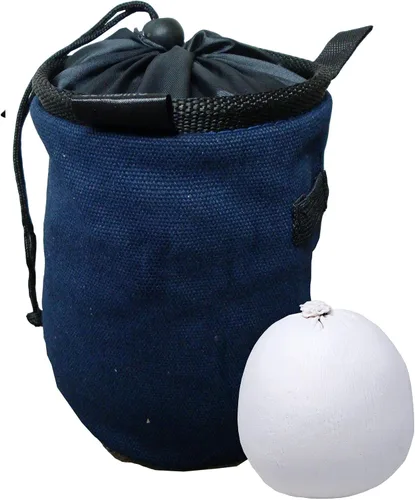 Vista 4 de Z ATHLETIC Combo de tiza y bolsa para gimnasia, escalada y levantamiento de pesas (2 onzas, varios colores)