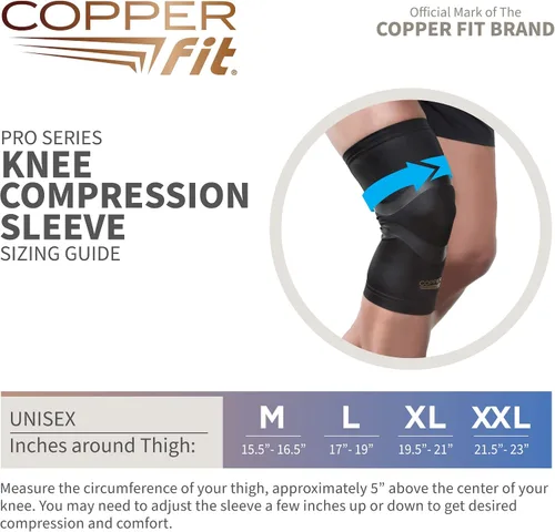 Vista 3 de Copper Fit Pro Series - Rodillera de compresión