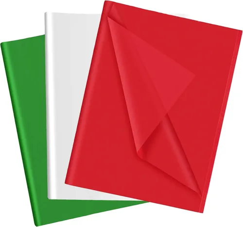 Vista 11 de 30 hojas de papel de seda negro, blanco y rojo para bolsas de regalo, papel de seda a granel para decoración de bodas, cumpleaños, proyectos