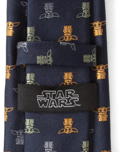 Vista 4 de Cufflinks Inc. Star Wars The Mandalorian - Corbatas de seda